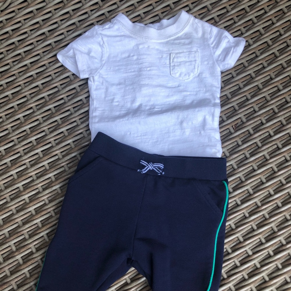 Janie and Jack boys 3-6 month set